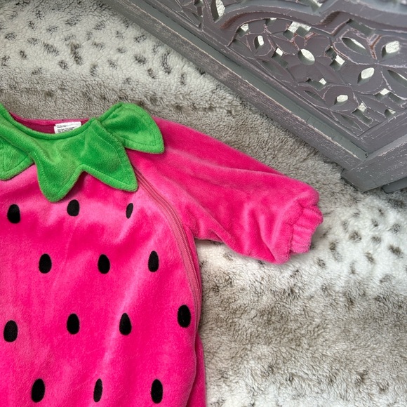 Target Pink and Green Strawberry Costume for Kids - Picture 3 of 10